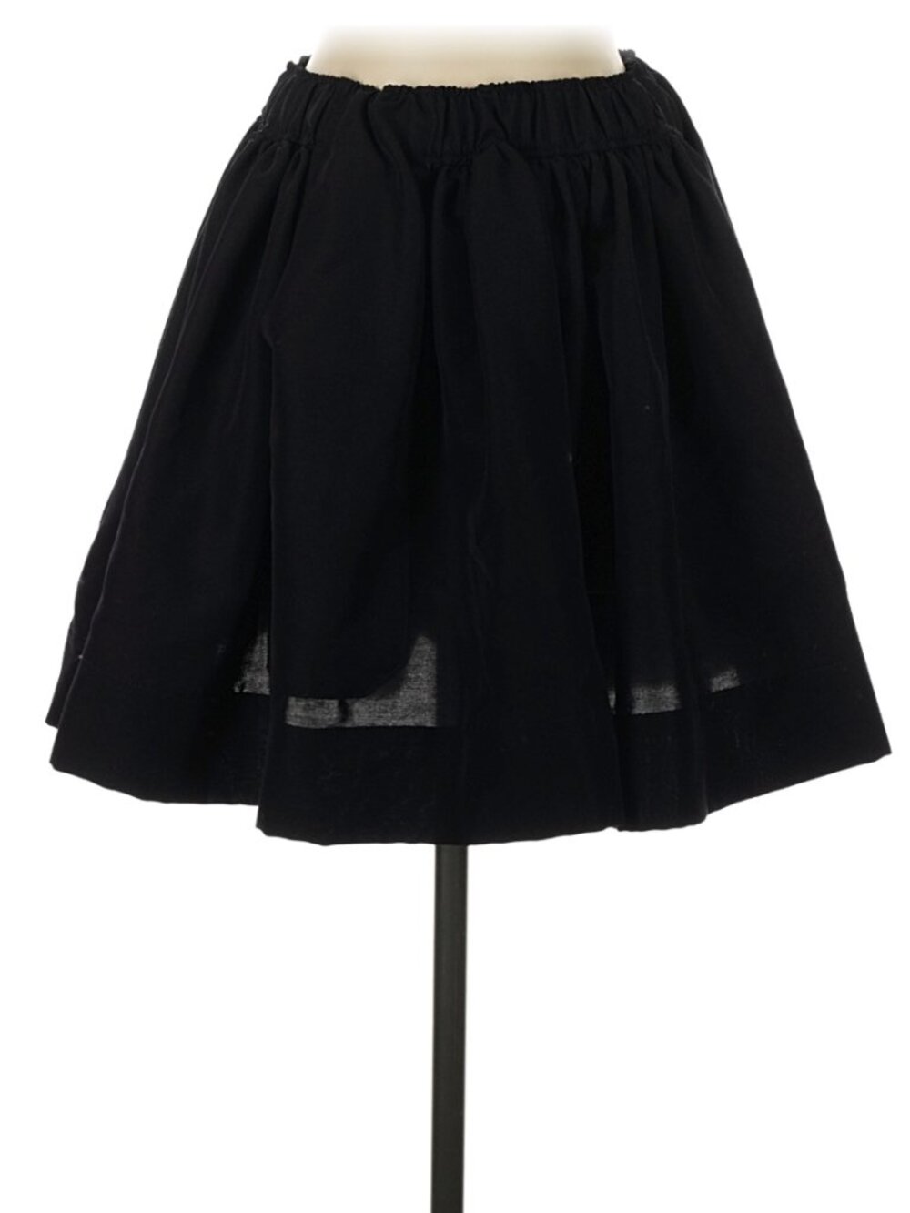Kallmeyer Sabine Mini Skirt Midnight Navy Size S NWT Flounce Pull On Skater